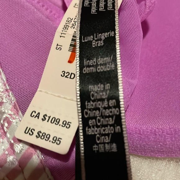 Victoria's Secret Luxe Lingerie Demi Mesh Bra - Picture 15 of 15